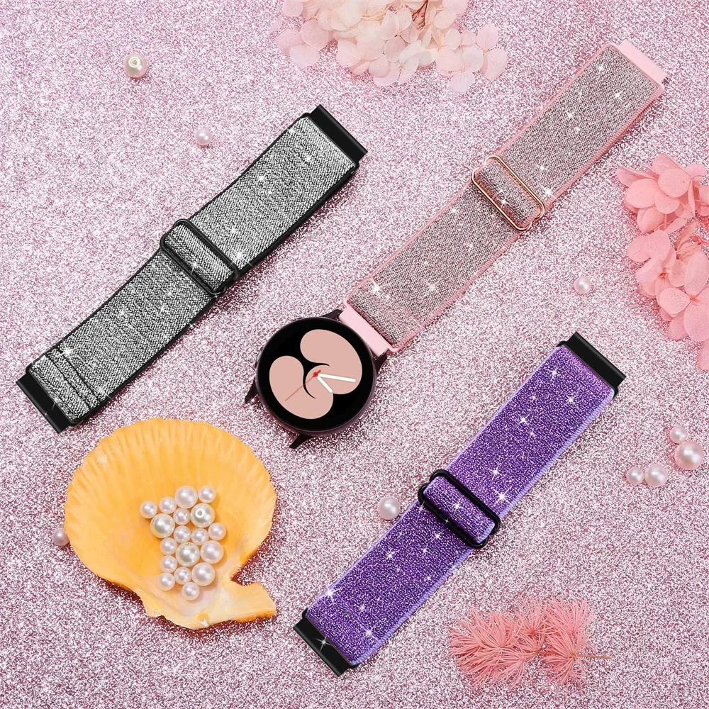Pulseira elástica brilhante pa - Titan Smartwatch Accessories avaliação e preço