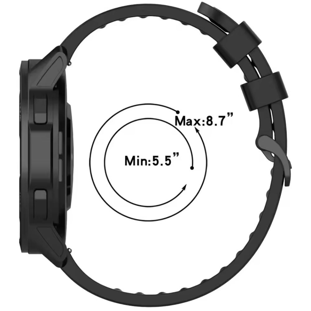 Pulseira de Silicone de 20mm 2 - Smartwatch X2 avaliação e preço