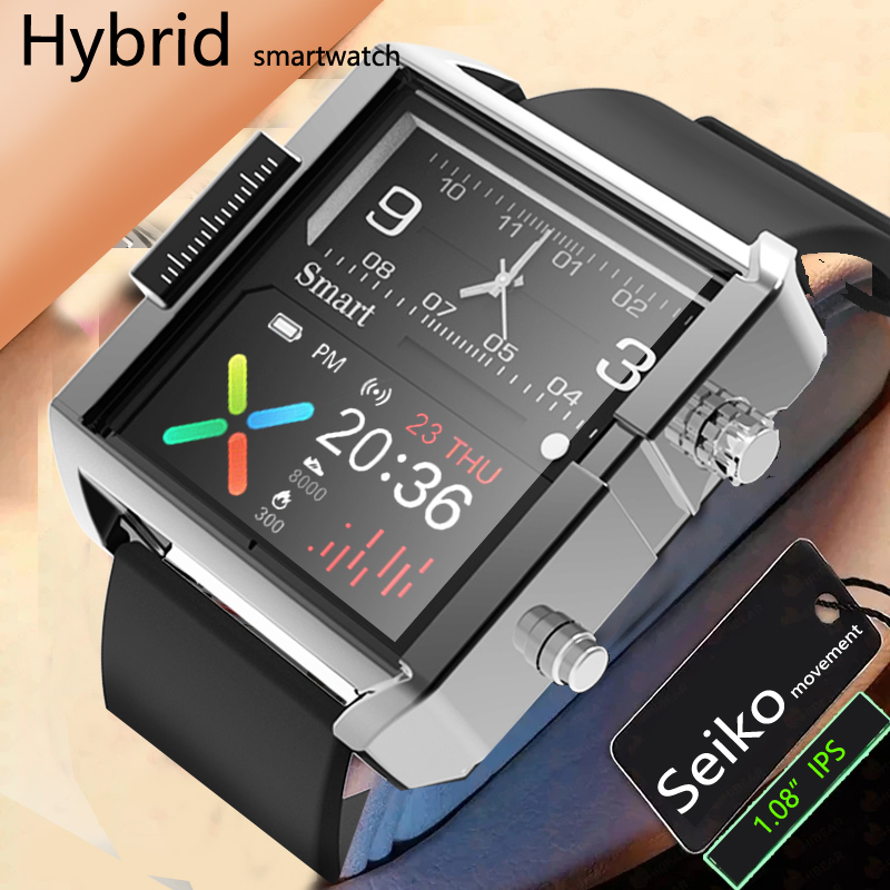 Smartwatch híbrido T9 com moni - Smartwatch Custom avaliação e preço
