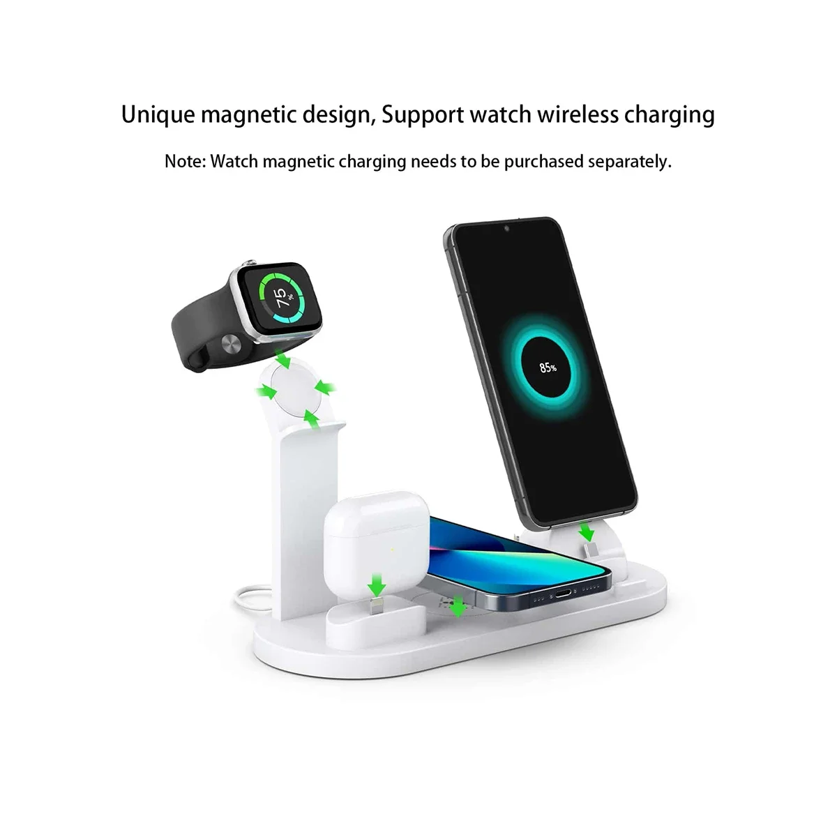 Carregador sem fio Stand Pad p - Smartwatch X12 avaliação e preço